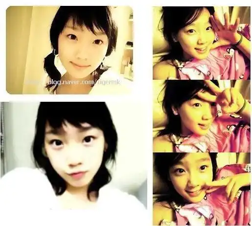 谁有金泰妍刚出道时候的照片啊?