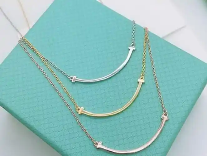 蒂芙尼笑脸项链是什么材质tiffany笑脸项链价格