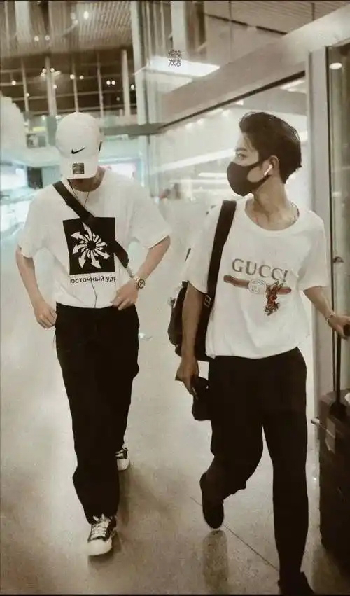 博君一肖,绝美双人图,糟糕,是心动的感觉!