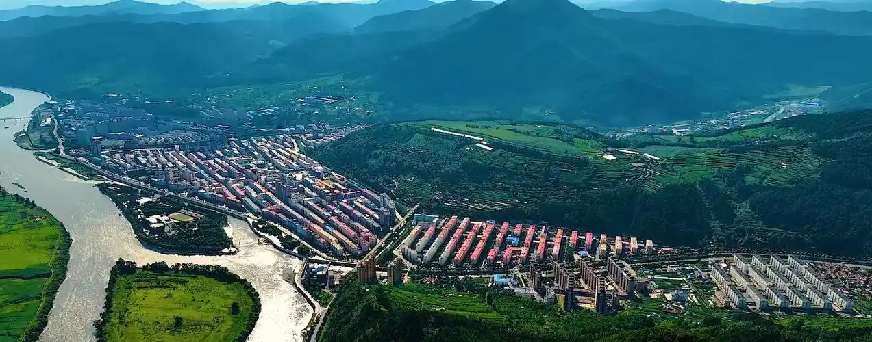 临江市全景图.临江市供图