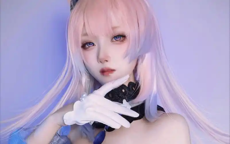 小白nanno原神cos珊瑚宫心海旅行者来了能量5