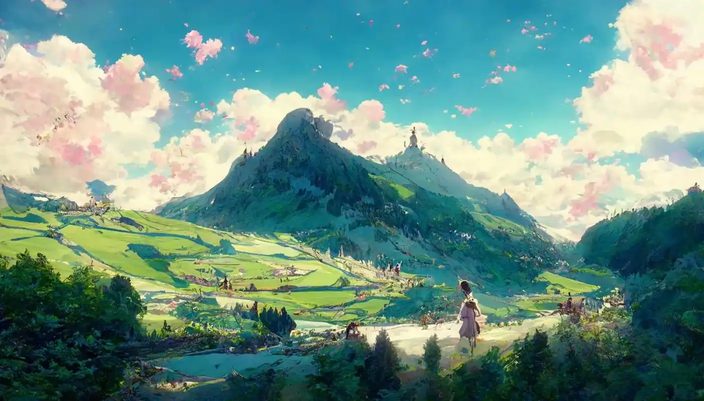 宫崎骏世界里的动漫风景