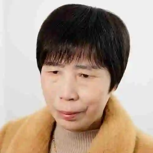 高档老人假发黑色真发头套全真自然60岁奶奶短发化疗光头假头发全