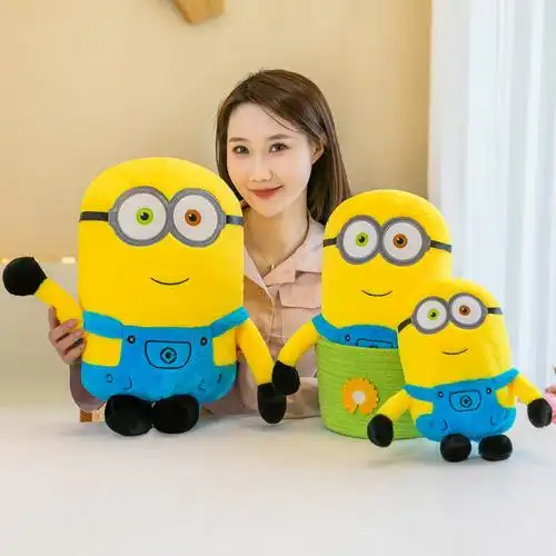 网红爆款卡通小黄人公仔毛绒玩具创意玩偶生日礼物送