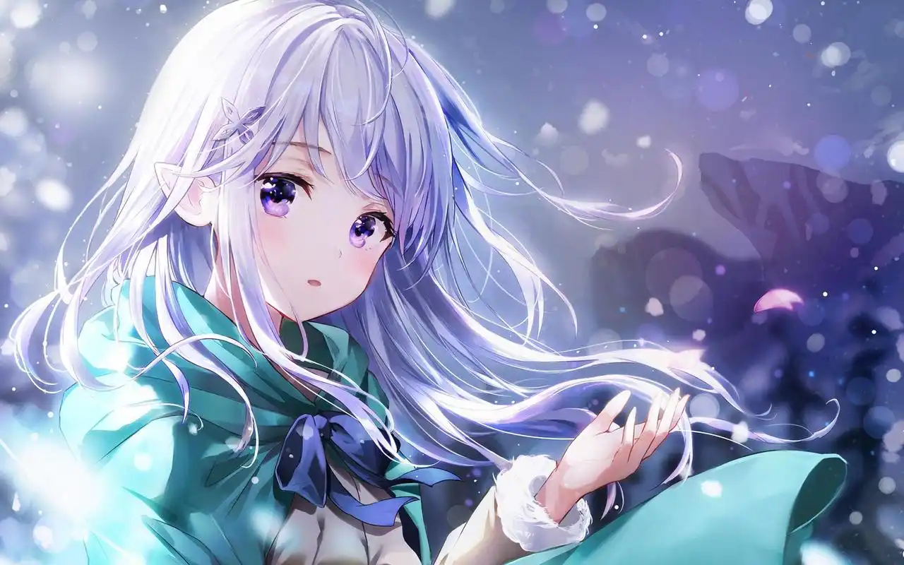 动漫美女唯美梦幻可爱写真,动漫人物-回车桌面