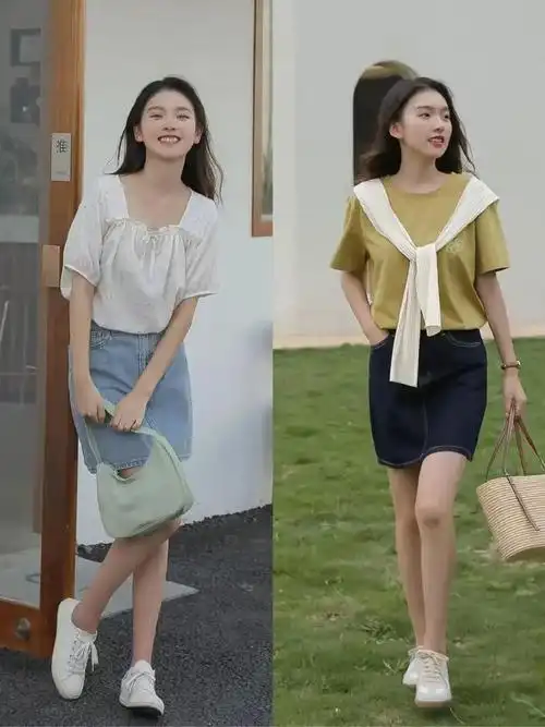 40岁的女人穿裙子,尽量搭配低跟鞋,和平底鞋,看着优雅又上档次