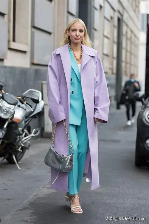 紫色配什么颜色好看紫色穿搭技巧