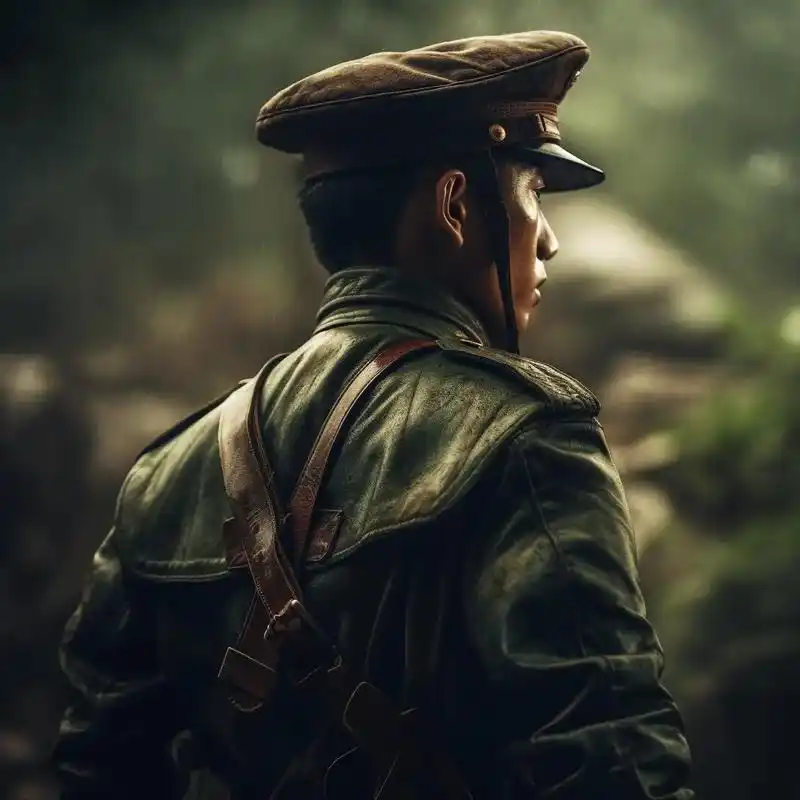 平行世界线特别企划-二战中国军人(背影)1935年,北美洲邦 - 抖音