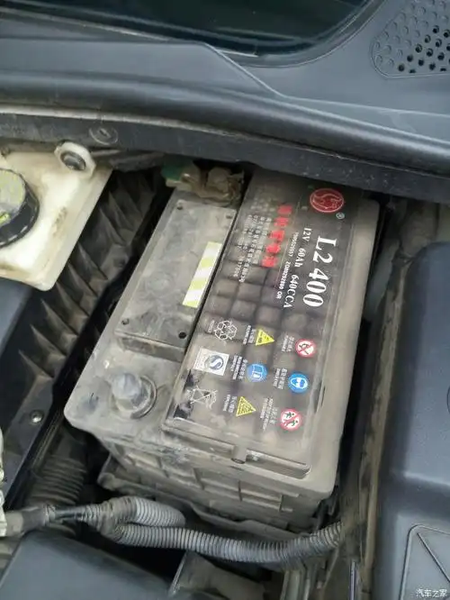 电瓶已坏换新电瓶了