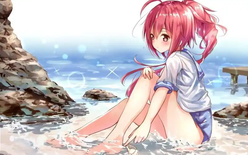 二次元动漫女孩高清图片电脑壁纸