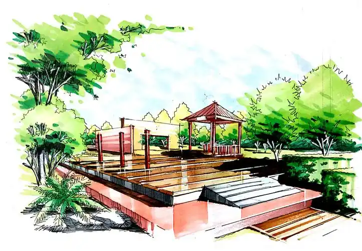 2016景观手绘合集|空间|景观设计|调色板22 - 原创作品 - 站酷 (zcool