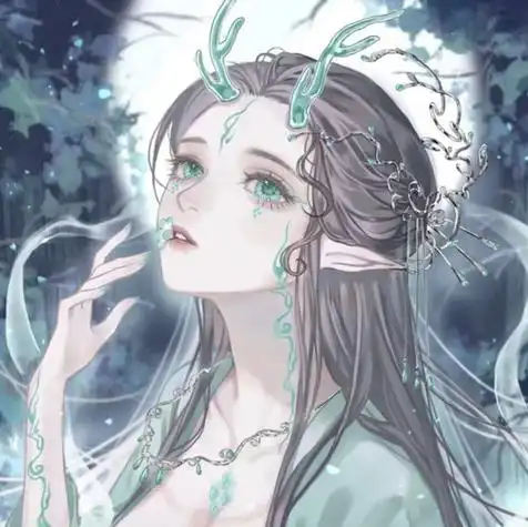 仙气古风动漫人物绘画,仙气古代动漫图片