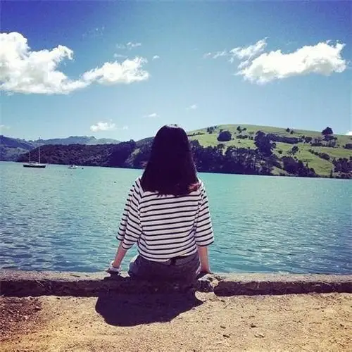 一个人 两张照片qq头像