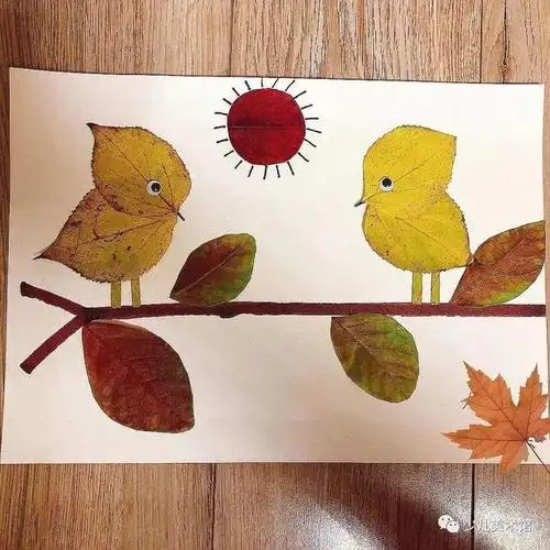 粘贴画手工作品(粘贴画手工作品树叶图片)-生活常识-江湖救急网