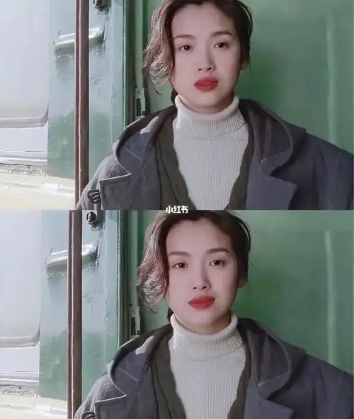 吴倩莲大量感,直,静,自然风格电影天若有情的穿搭尤其值得自然风格