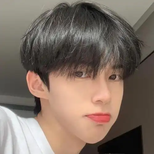 阳光帅气学生假发男碎齐刘海自然蓬松短直发齐耳修脸逼真全头发套深