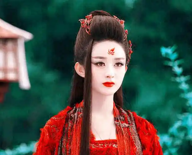 12星座公主古装美女图片(十二星座对应的古装红衣女子)