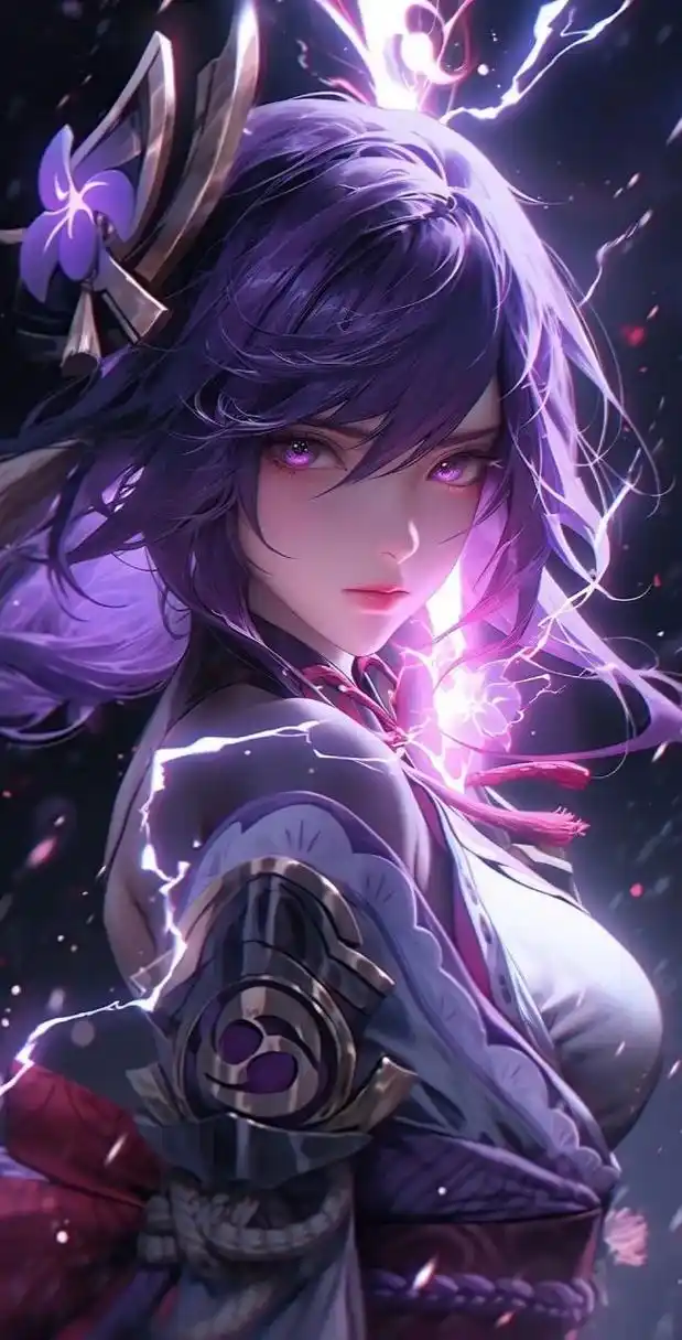 aigc|雷电将军|8k壁纸