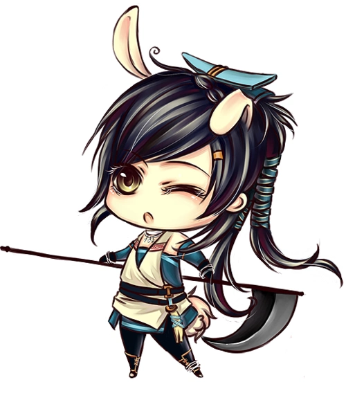 q版古装古风男女人物动漫素材资料