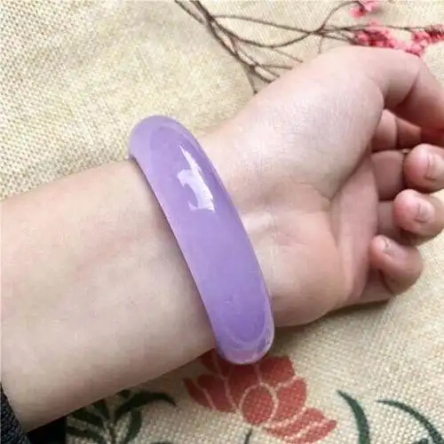 见光死紫色翡翠手镯,原来是这么回事