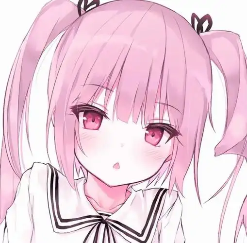 俏皮可爱的双马尾头像