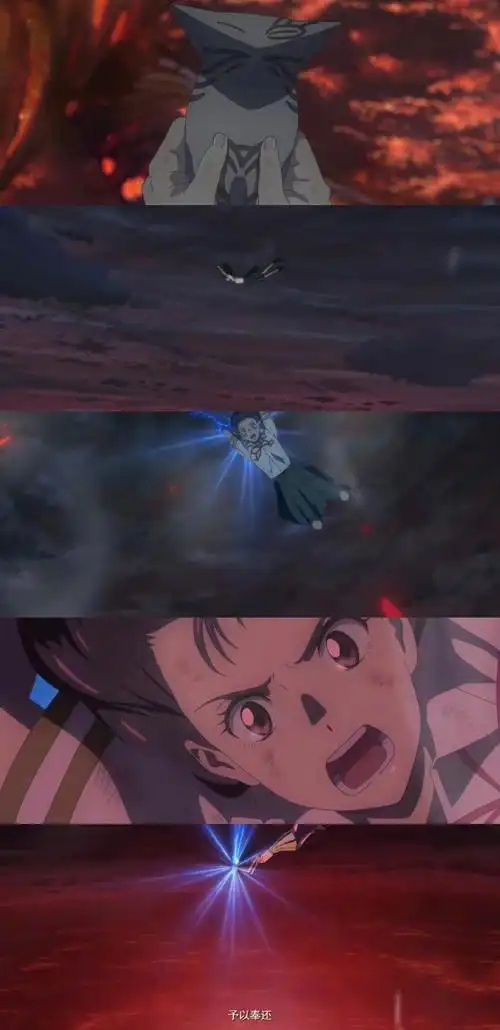 值得一提的是新海诚三部曲里,只有这部是女主在拯救世界,自我救赎,是