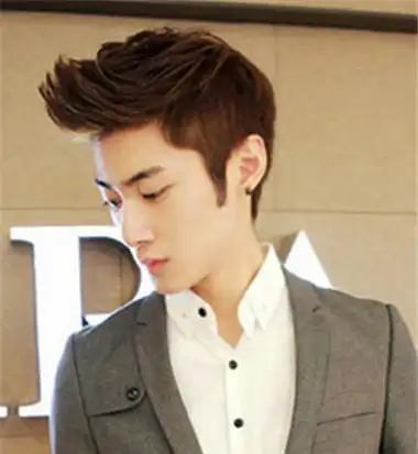 潮男个性飞机头发型大全