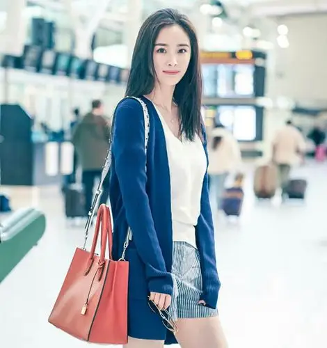 明星机场照是真的吗 杨幂金晨摆拍成瘾郑爽果然画风清奇