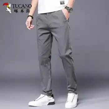 灰色裤子配什么上衣好看男 _灰色裤子配什么上衣  第2张