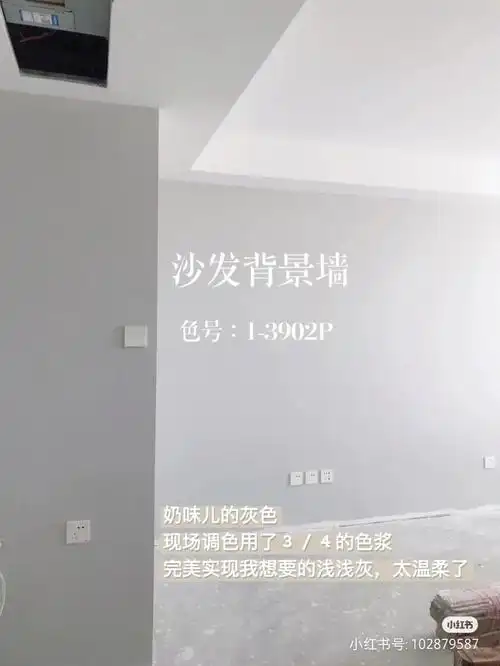 后面又想刷网红灰4002p,刷小红书又看到说3902好看,有点带米色的灰色