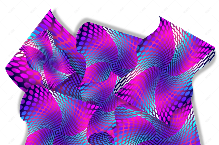 蓝紫色相间网格螺旋渐变