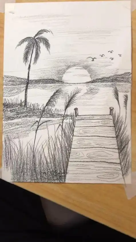 风景画图片风景画图片大全山水大自然