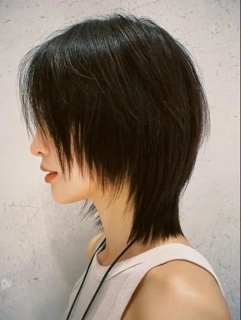 狼尾碎发 鲻鱼头|高层次.高层次裁剪让整体头发蓬松,自然,柔 - 抖音