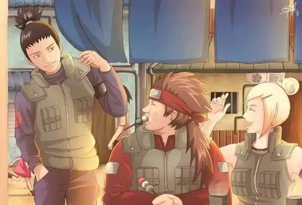 佐助眼底尽是温柔,小樱侧颜杀抢镜_漫迷_变化_宁次