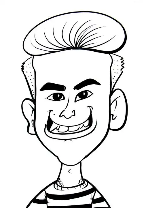 夸张肖像漫画,个性十足!_仝画夸张漫像-站酷zcool