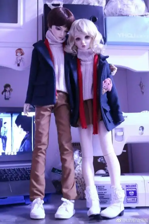 bjd娃娃情侣