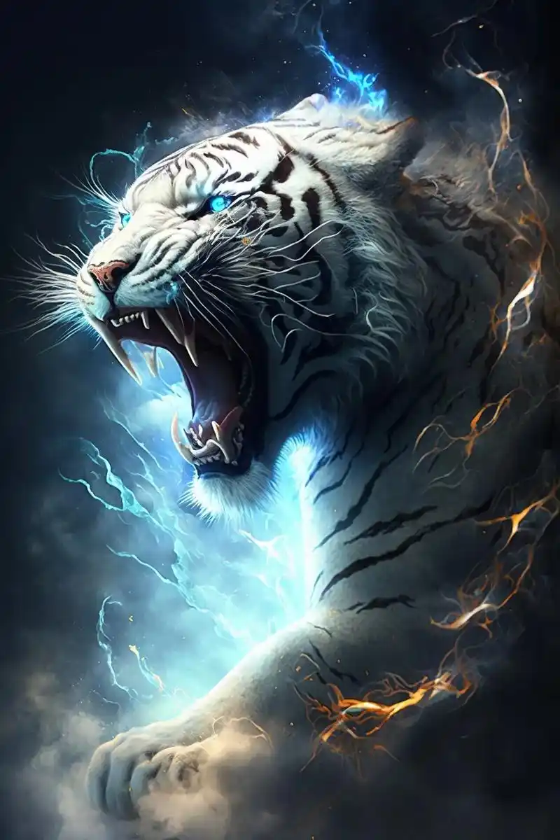 霸气出场!虎虎生威壁纸.#欢迎取图 #手机锁屏 #见者好运  - 抖音