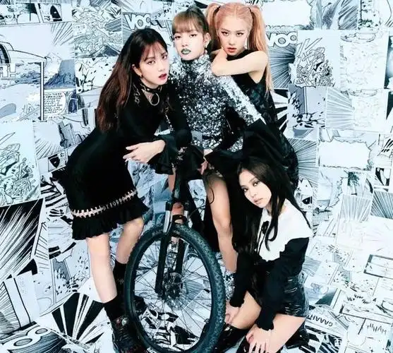 lisa最近的唇妆有点迷,死亡芭比粉,银色,黑色,你接受哪个