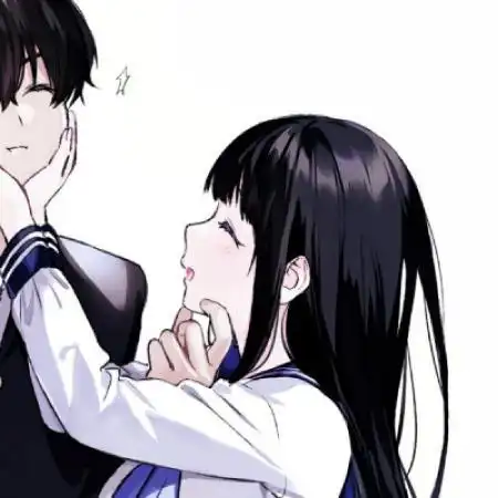 超甜超可爱的动漫情侣头像一对2020手绘中的优质情头