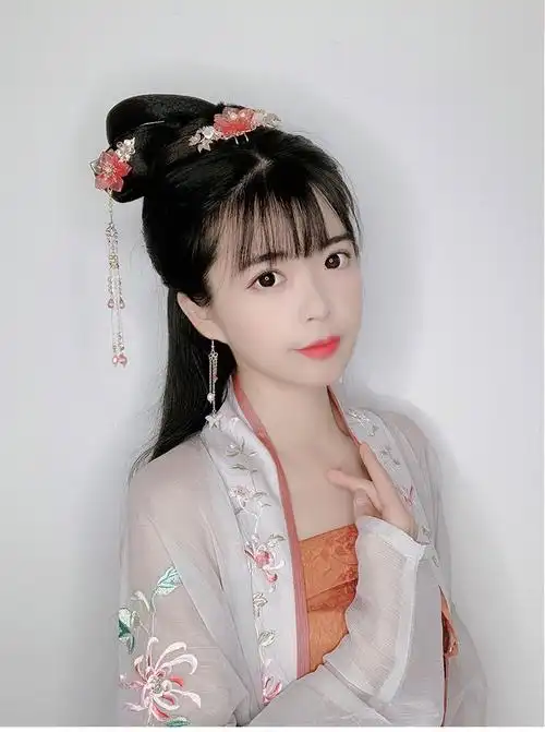 厂家直销古装古风汉服假发女发髻唐造型发型贵妃发包日常宋制套装