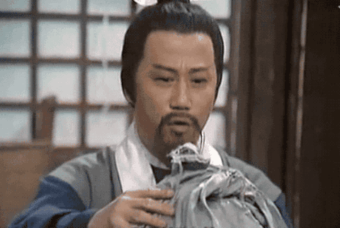 丘处机夏雨射雕英雄传义正言辞gif动图_动态图_表情包下载_soogif