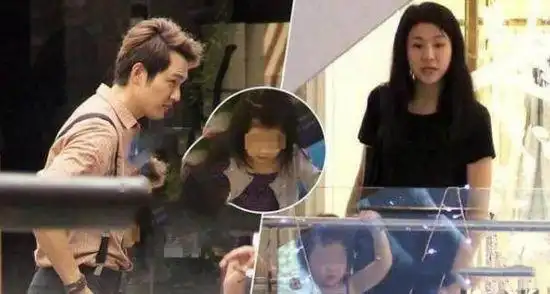 钟汉良老婆与女儿照片