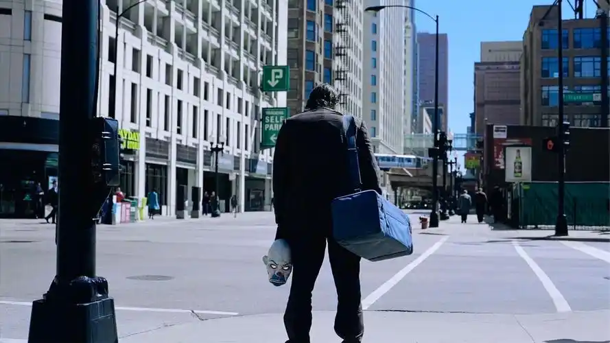 电影小丑人物背影mac高清动态壁纸