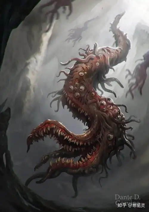 有没有什么特别帅的克苏鲁图片? - 知乎