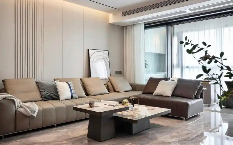 名雕实景|深圳碧海红树园,133平现代简约风新房,装修完工实景