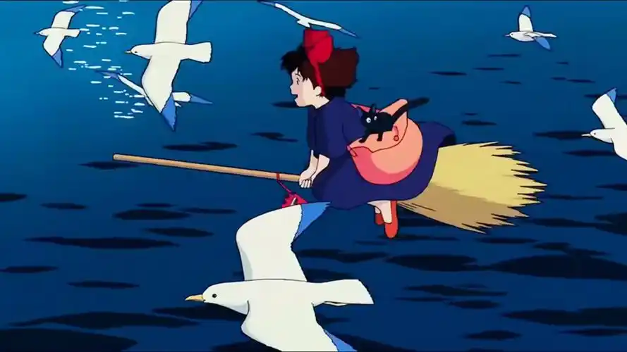 宫崎骏动漫的治愈片段