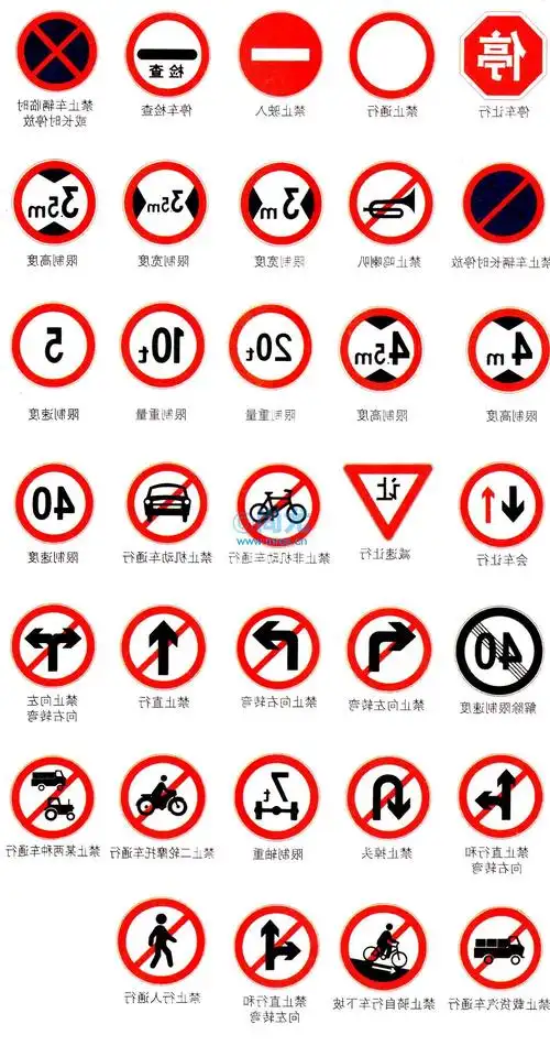 国产禁止向右转弯圆形禁令标志ф600mm