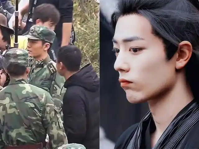 《王牌部队》最新路透!肖战胡子拉碴显沧桑,造型男人味十足!