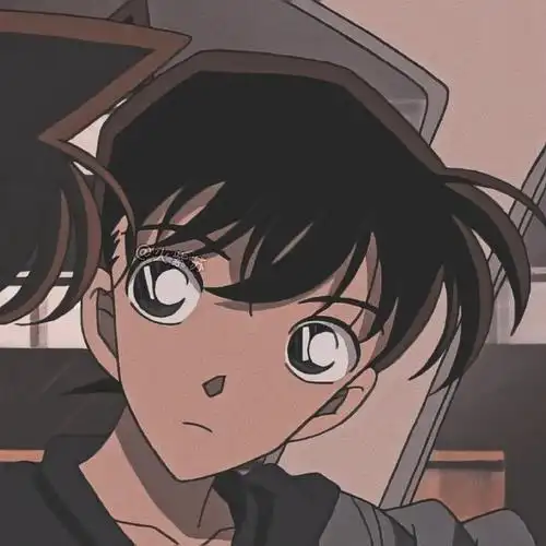 日漫番超话#名侦探柯南##69情侣头像#工藤新一×毛利兰|动漫情头