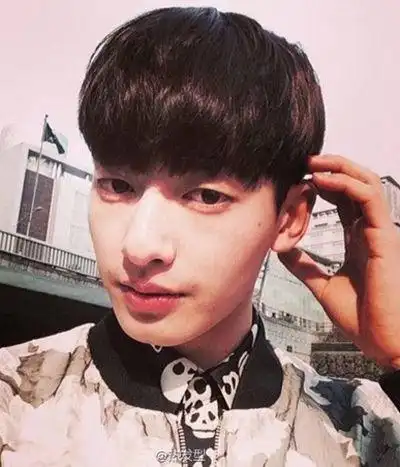 男生逢松烫小麦穗烫发图片小麦穗烫发发型图片